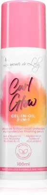 Несмываемое средство для волос Les Secrets De Loly Curl Glow для блеска и термозащиты, 100 мл
