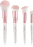 Набор кистей для макияжа Luvia Cosmetics Flawless Face Set с дорожным чехлом, для кремовых и пудровых средств, 5 шт — фото 1