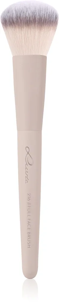 Кисть для лица многофункциональная Luvia Cosmetics Full Face Brush Nude Aura для рассыпчатой и компактной пудры, из синтетического волокна, 1 шт 216