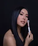 Кисть для лица скошенная Luvia Cosmetics Elegance Angled Buffer для кремовых и пудровых средств, с синтетическим ворсом, 1 шт 120 — фото 2