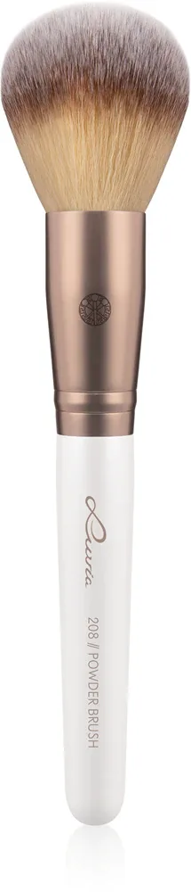 Кисть для пудры Luvia Cosmetics Elegance Powder Brush для рассыпчатой и компактной пудры, с мягким ворсом, 1 шт 208