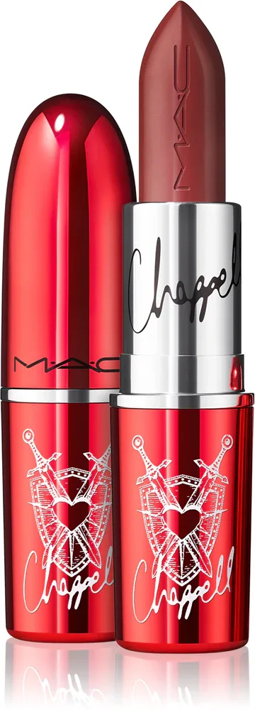 Помада для губ MAC Cosmetics Viva Glam Lustreglass Sheer-Shine Lipstick блестящая, полупрозрачная, 3,5 г