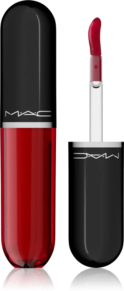 Тинт для губ MAC Cosmetics Lustreglass Stainglass Lip Tint стойкий, с лёгким блеском, 3 мл, оттенок Zoomies