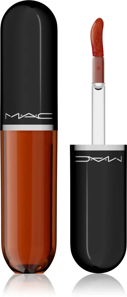 Тинт для губ MAC Cosmetics Lustreglass Stainglass Lip Tint стойкий, с лёгким блеском, 3 мл, оттенок Sizzled Peach