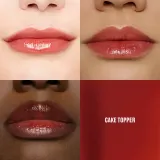 Тинт для губ MAC Cosmetics Lustreglass Stainglass Lip Tint стойкий, с лёгким блеском, 3 мл, оттенок Cake Topper — фото 3