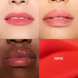 Тинт для губ MAC Cosmetics Lustreglass Stainglass Lip Tint стойкий, с лёгким блеском, 3 мл, оттенок Traffic — фото 3