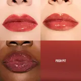 Тинт для губ MAC Cosmetics Lustreglass Stainglass Lip Tint стойкий, с лёгким блеском, 3 мл, оттенок Posh Pit — фото 3