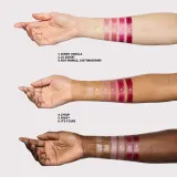 Помада для губ MAC Cosmetics Lustreglass Sheer-Shine Lipstick кремовая, увлажняющая, 3,5 г, оттенок Not Humble, Just Bragging — фото 6