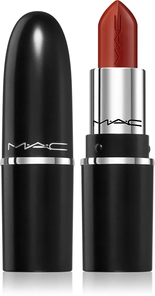 Помада для губ MAC Cosmetics Lustreglass Sheer-Shine Lipstick кремовая, увлажняющая, 3,5 г, оттенок Local Celeb