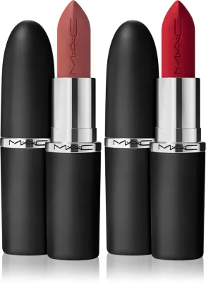 Набор помад для губ MAC Cosmetics The Iconic Lip Duo матовых, стойких, 1 шт
