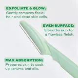 Бритвы для лица Mario Badescu Dermaplane Wands для коррекции бровей, отшелушивающие, 12 шт — фото 4