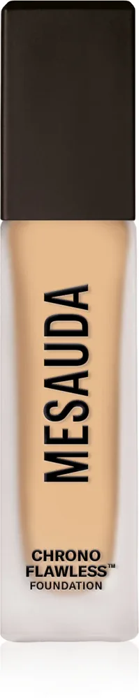 Тональное средство Mesauda Chrono Flawless Foundation с высокой кроющей способностью, 30 мл, оттенок 11W