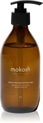 Гель для душа Mokosh Pear аромат груши, увлажняющий, 300 мл