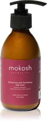 Молочко для тела Mokosh Sweet Cherry Amber увлажняющее, 200 мл
