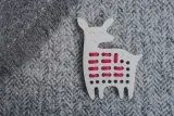 Деревянная шнуровка Milin Big Wooden Lacing Toy Little Deer Emily развивающая, складная, 1 шт 18 cm x 13 cm x 0,7 cm — фото 6