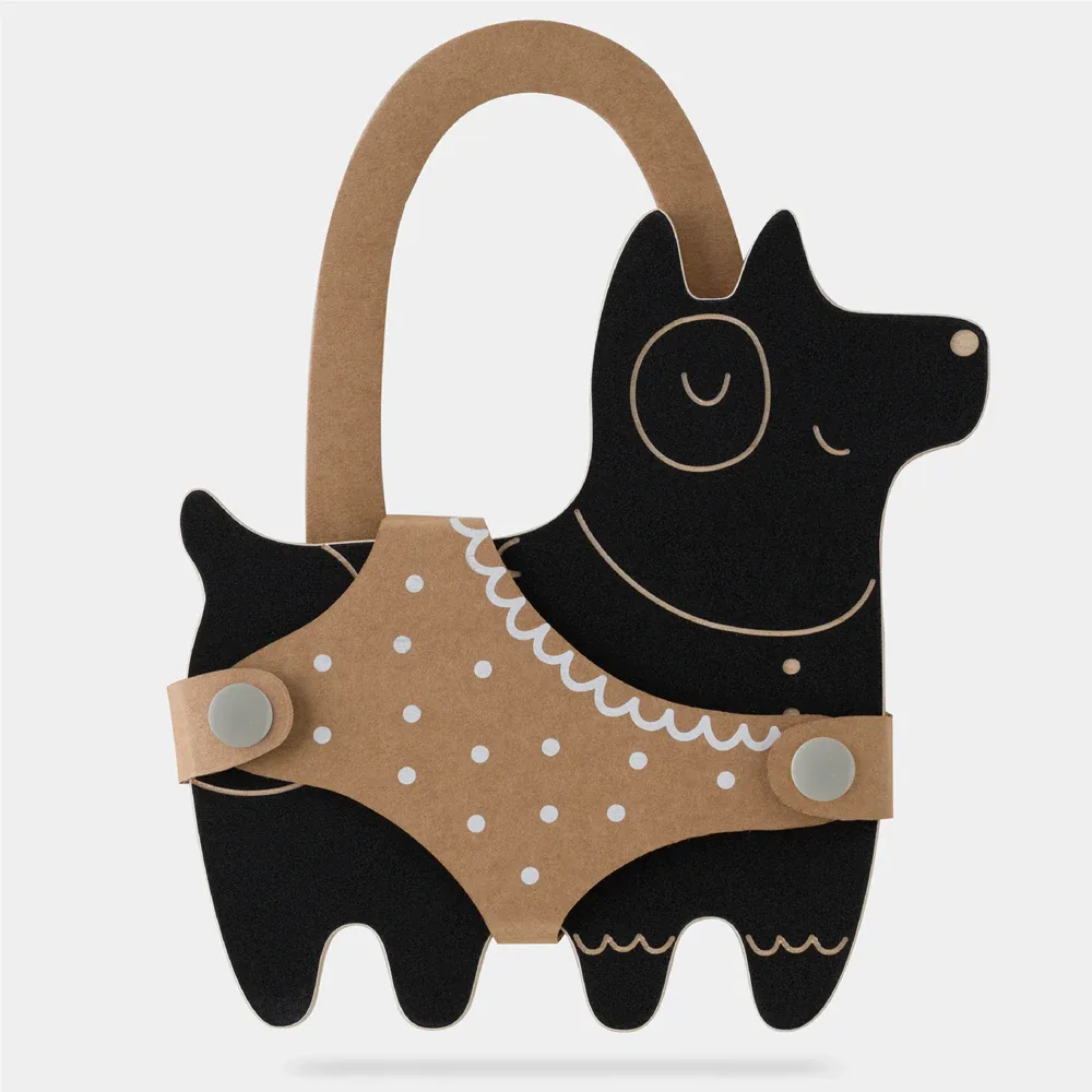 Деревянная игрушка для рисования Milin Drawing Toy Dog Hektor подвесная, развивающая, 1 шт