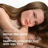 Набор для блеска волос Maria Nila Mirror Gloss Essentials Value Set, шампунь, спрей и кондиционер, 3 шт — фото 3