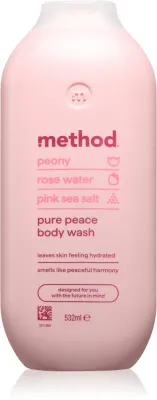 Гель для душа Method Body Wash Pure Peace увлажняющий, для всех типов кожи, 532 мл