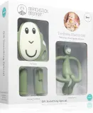 Стартовый набор Matchstick Monkey Starter Set Monkey Olive, прорезыватели и щётки, 1 шт 3m+ — фото 1