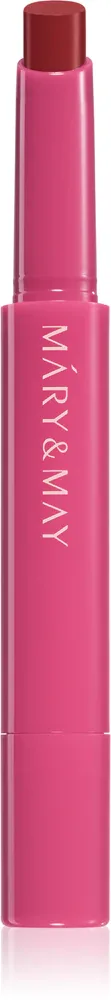 Mary&May Blooming Glow Lip - Помада для губ Mary May Blooming Glow Lip увлажняющая, розовая и красная, 1,7 г, 1.7 г, оттенок 02 Ruby Blossom