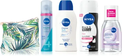 Дорожный набор NIVEA Travel Set мини-версии средств для лица, тела и волос