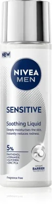 Крем-флюид NIVEA MEN Sensitive для чувствительной кожи, увлажняющий, для лица и после бритья, 100 мл