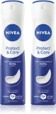 Антиперспирант-спрей NIVEA Protect Care, приятный аромат, 150 мл — фото 1