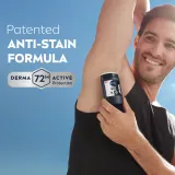 Антиперспирант-стик NIVEA MEN Black White Invisible Original для мужчин, до 72 часов защиты, 2х50 мл — фото 6