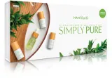 Набор для маникюра с гель-лаком NaniNails Simly Pure с маслом для кутикулы, чёрный и фиолетовый — фото 1