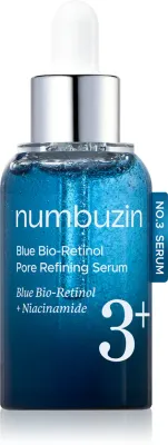 Сыворотка для лица Numbuzin No. 3 Blue Bio-Retinol Pore Refining Serum с ретинолом, 30 мл