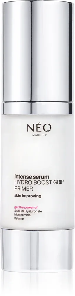 База под макияж NEO MAKE UP Intense Serum Hydro Boost Grip Primer увлажняющая, с ниацинамидом, 30 мл
