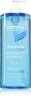 Очищающий гель для лица Noreva Xerodiane Cera Gentle Foaming gel, для сухой и чувствительной кожи, 1000 мл