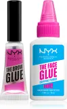 Набор NYX Professional Makeup Brow Face Glue база под макияж и гель для бровей, 2 шт — фото 1