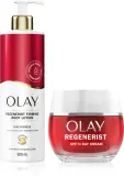 Набор для тела и лица Olay Regenerist укрепляющее молочко и дневной крем SPF 30, 1 шт — фото 1