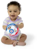 Погремушка Oball Rattle Goals развивающая, стимулирует зрение и осязание, 1 шт — фото 2