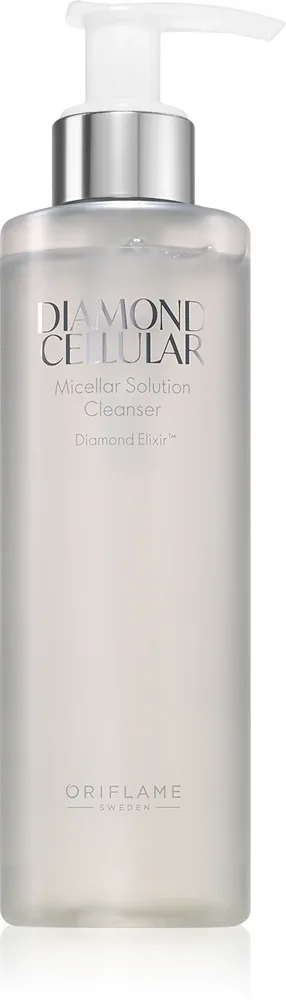 Мицеллярная вода для лица Oriflame Diamond Cellular Micellar Solution Cleanser очищающая, для всех типов кожи, 195 мл