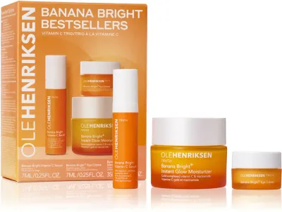 Набор для лица OLEHENRIKSEN Truth Banana Bright Bestsellers Vitamin C Trio с витамином C, осветляющий, 1 шт