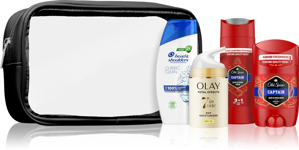 Дорожный набор Old Spice Travel Set Men для мужчин, с несессером