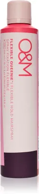 Original & Mineral Flexible Queenie Flexible Hair Hairspray - Лак для волос Original Mineral Flexible Queenie средней фиксации, с протеинами, 300 мл, 300 мл