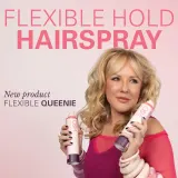Original & Mineral Flexible Queenie Flexible Hair Hairspray - Лак для волос Original Mineral Flexible Queenie средней фиксации, с протеинами, 300 мл, 300 мл — фото 2