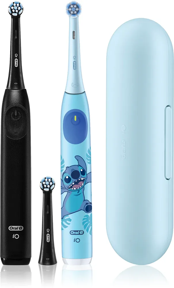 Набор Oral-B iO2 iO Kids: электрическая щётка для взрослых и для ребёнка, 1 шт