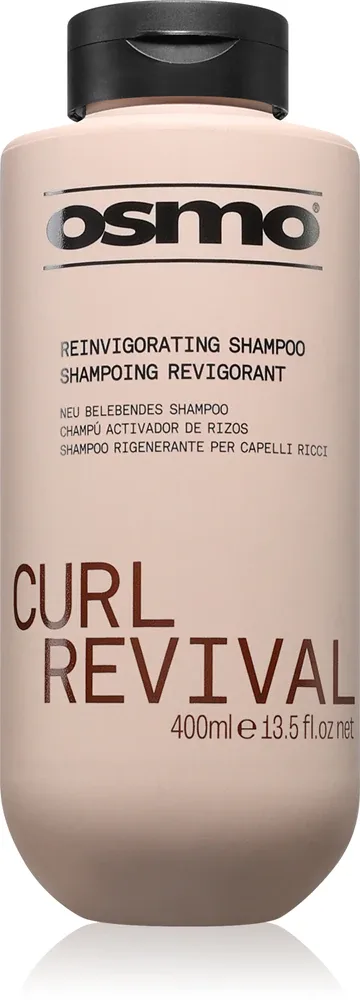 Шампунь для кудрявых и волнистых волос Osmo Curl Revival с зелёным чаем и жожоба, 400 мл