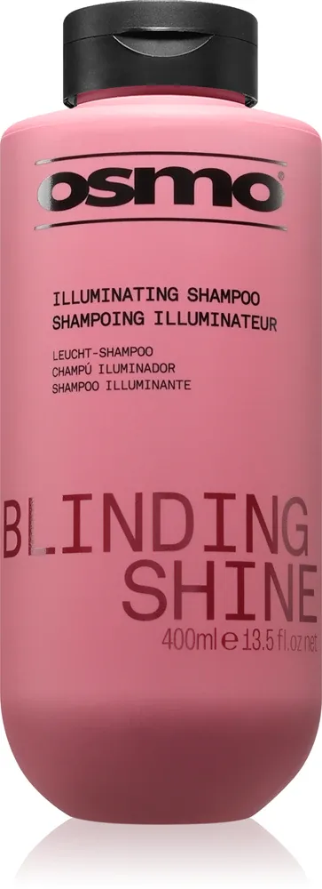 Шампунь для волос Osmo Blinding Shine Illuminating разглаживающий, с пантенолом, 400 мл