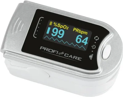 Пульсоксиметр ProfiCare PO 3104 с цветным дисплеем, портативный, 1 шт