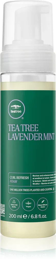 Пена для волос Paul Mitchell Lavender Mint Curl Refresh Foam для вьющихся и волнистых волос, увлажняющая, 200 мл