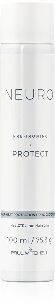 Спрей для волос Paul Mitchell Neuro Protect HeatCTRL Iron Hairspray термозащитный, для утюжка и фена, 100 мл