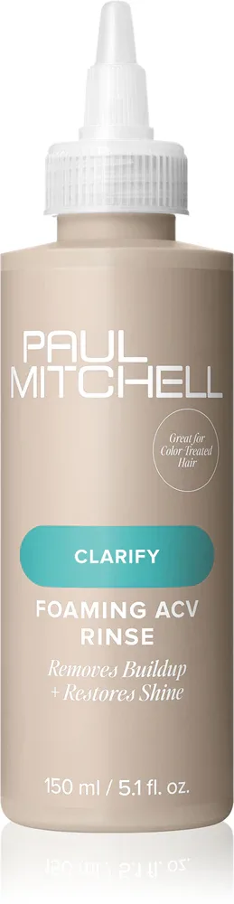 Маска-пена для волос Paul Mitchell Clarify Foaming ACV Rince с яблочным уксусом, для кожи головы, 150 мл