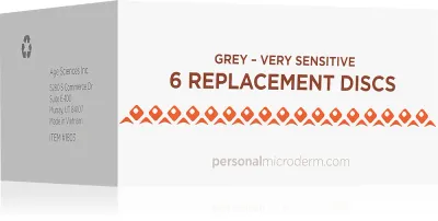 Сменные диски PMD Beauty Replacement Discs Very Sensitive для чувствительной кожи лица, 6 шт