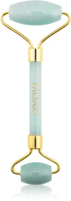 Роллер для массажа лица PALSAR7 Face-roller Jade синий, 1 шт