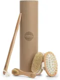 Набор для ухода за телом PALSAR7 SPA Set of Body Cleansing and Massage Products 4-in-1, деревянный, 1 шт — фото 1